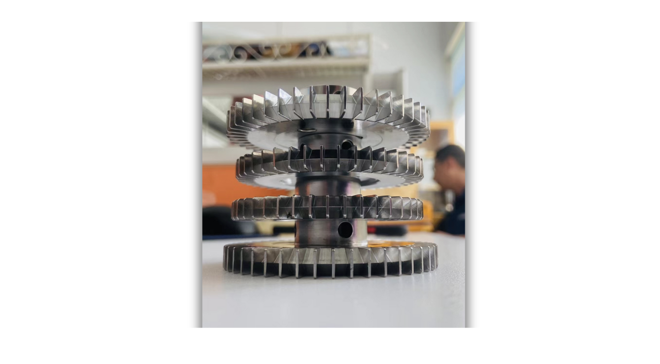 Titanium Turbine Blades