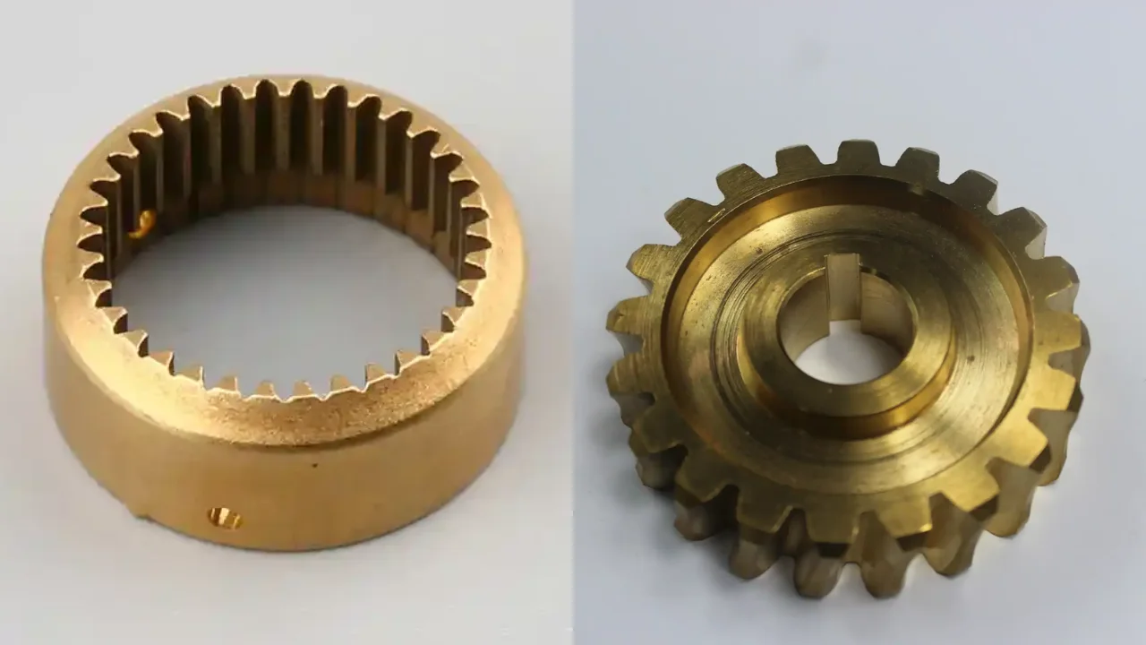 Electro-discharge machining of bronze gears provided by XTJ CNC