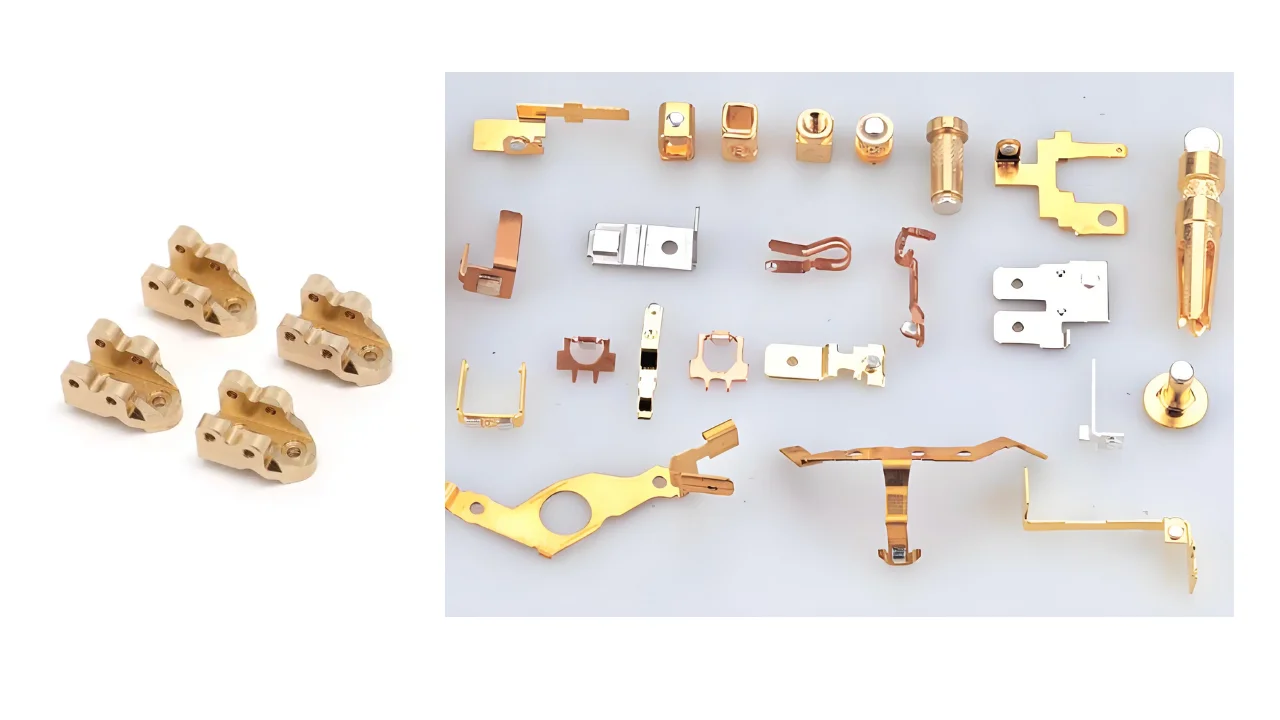 Bronze electronic fasteners CNC machining provided by XTJ CNC