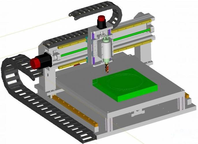 Simulated CNC machining of 3D drawings, provided by XTJ CNC.