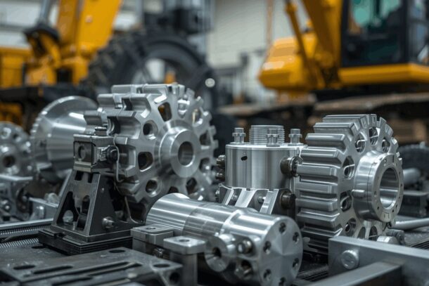 how does cnc machining fit into a construction equipment build