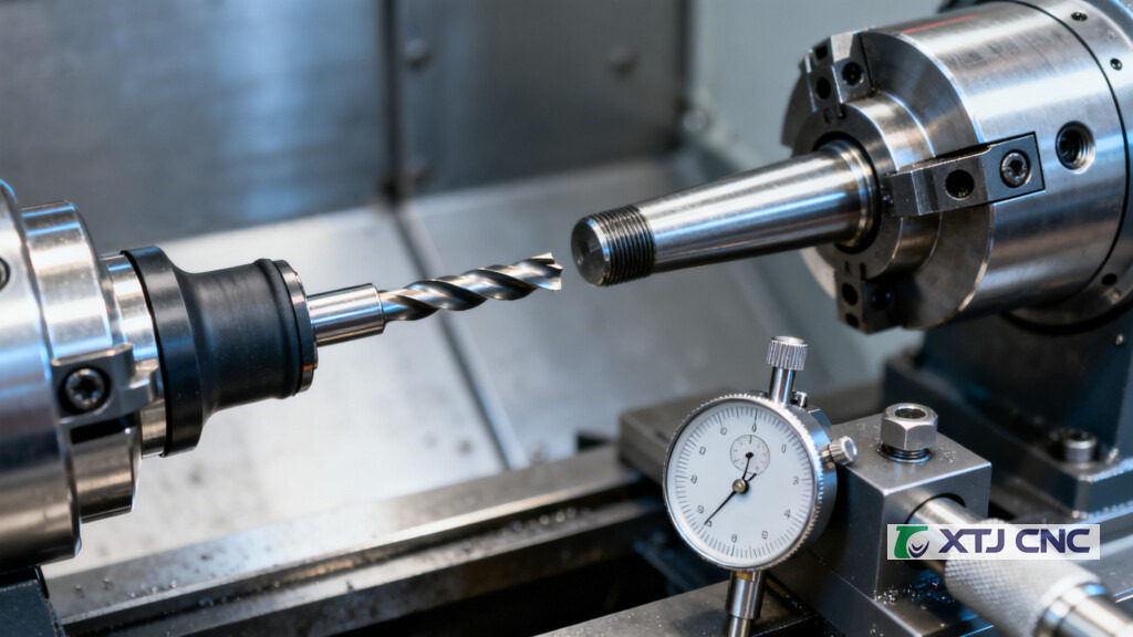 Heat-shrink and hydraulic holders with runout inspection setup