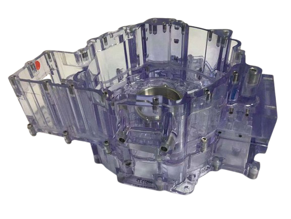 transparent pc motor housing for huawei electric vehicle