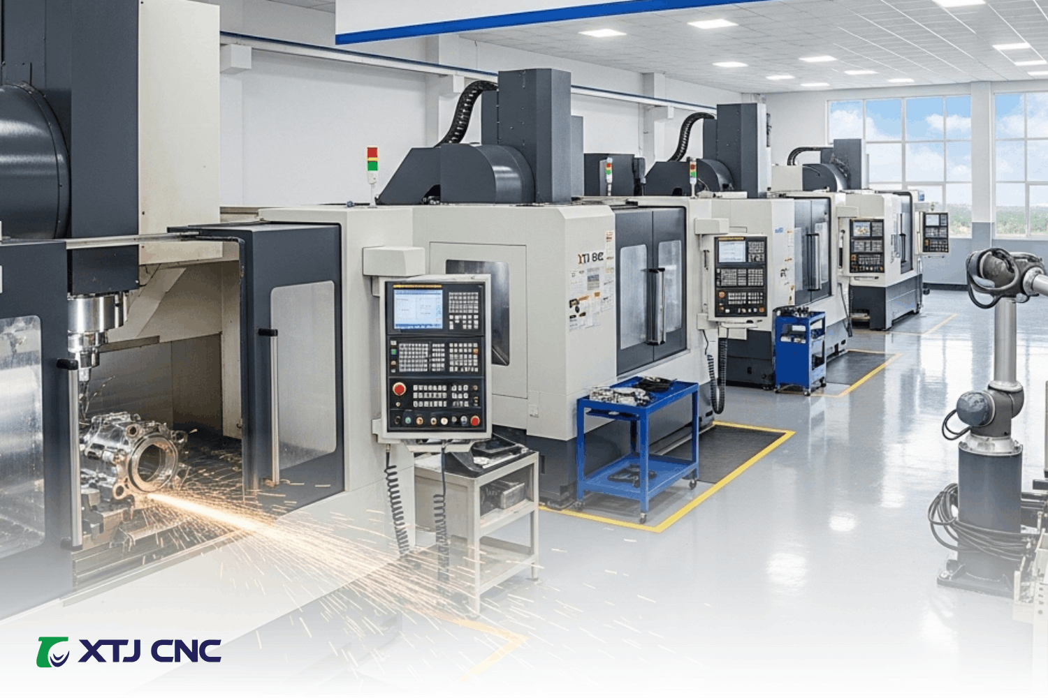 why choose XTJ CNC for your spare parts needs​